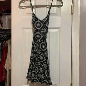 Black and White Dress